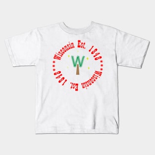 Wisconsin Lover Kids T-Shirt